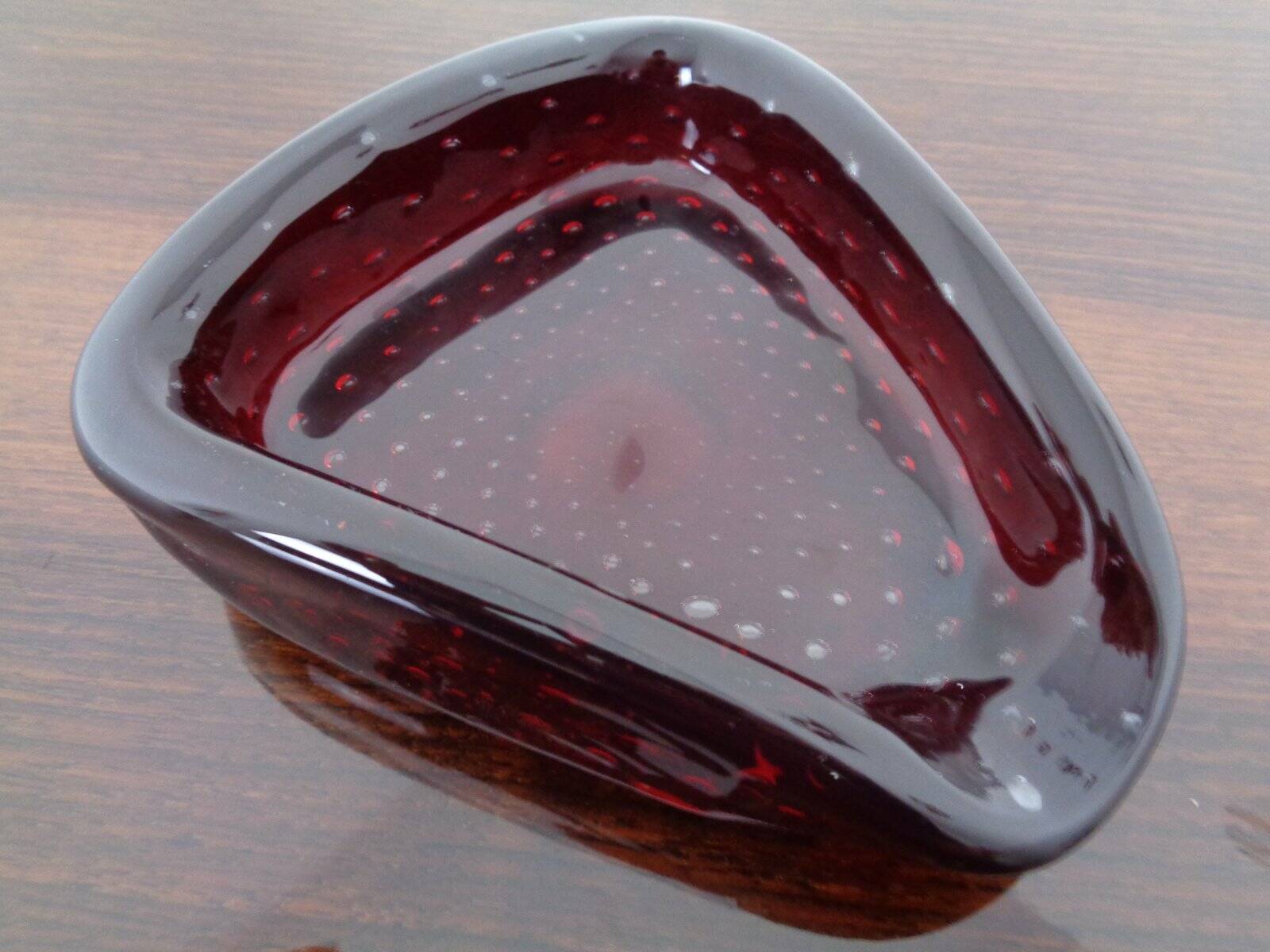 Murano Glass Bowl or Ashtray from Venini, 1960s