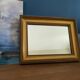 Mirror frame wood beads gilded patinated