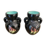Paire de vases vintage  Monacera Monaco