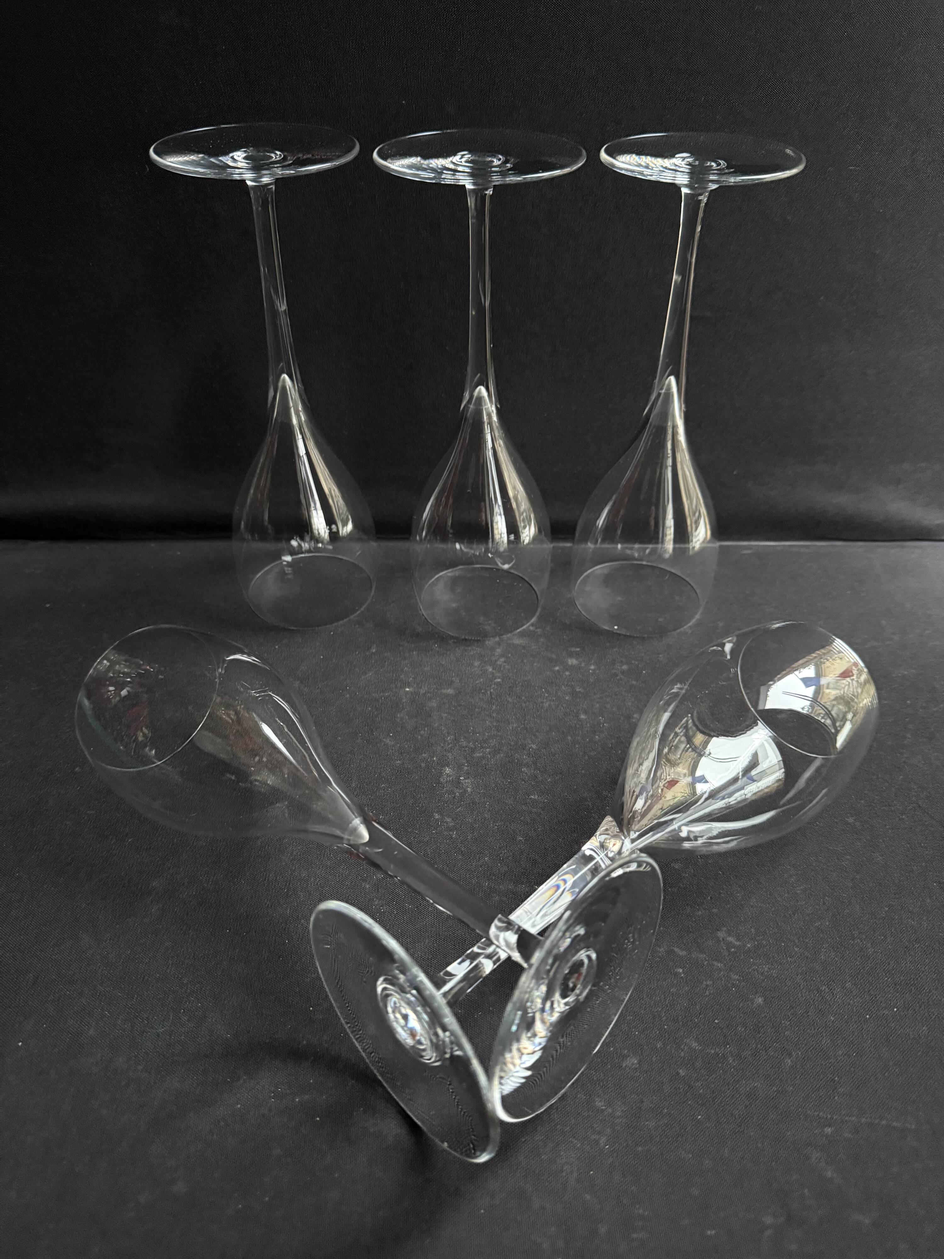 5 Water glasses – Baccarat Saint Rémy
