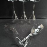 5 Verres à eau – Baccarat Saint Rémy