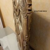 Large Art Deco bas-relief dancer "Folies bergère" after Maurice Picaud