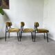 Set de trois chaises années 50