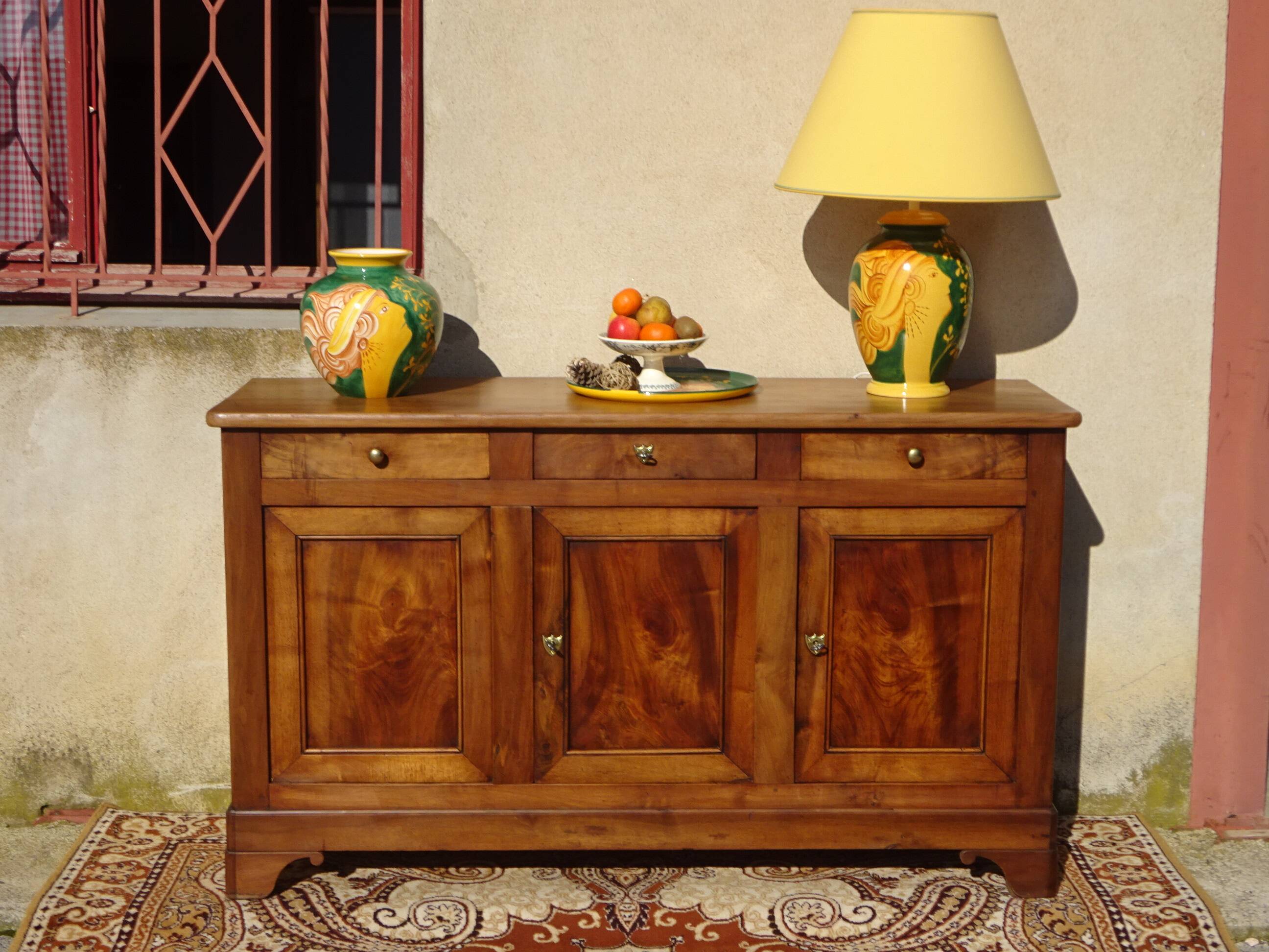Louis Philippe enfilade in elm