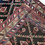 Tapis d'Orient Kurde Akstafa ancien 300x150 cm vers 1930