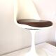 Pair of vintage tulip foot swivel chairs