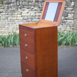 Commode à tiroirs avec miroir intégré