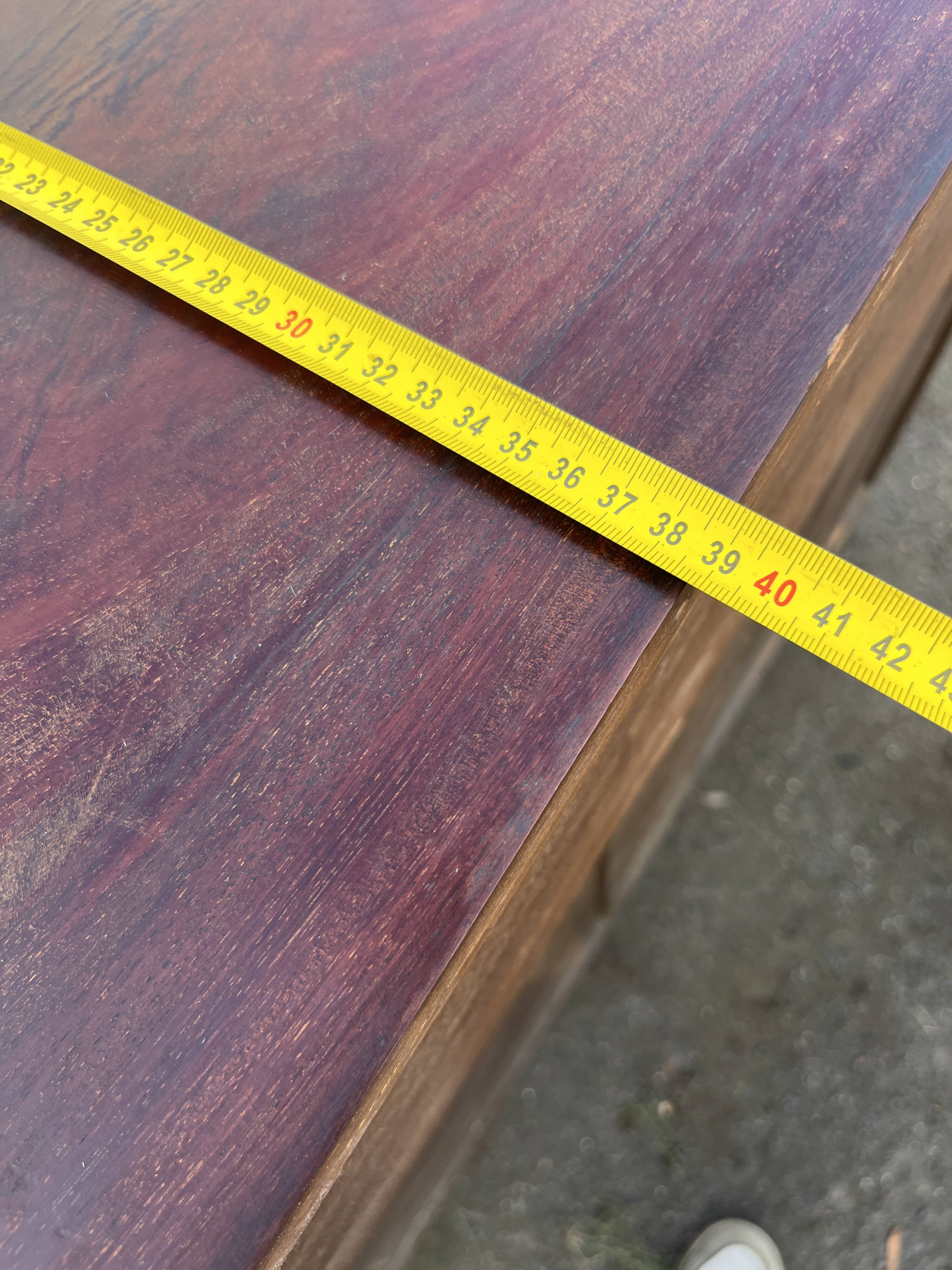 Napoleon III style mahogany display cabinet