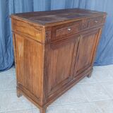 Low art deco walnut sideboard