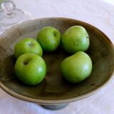 Compotier display ceramic cakes Japan 1950 unique piece