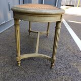 Old piano bench cannée style louis xvi