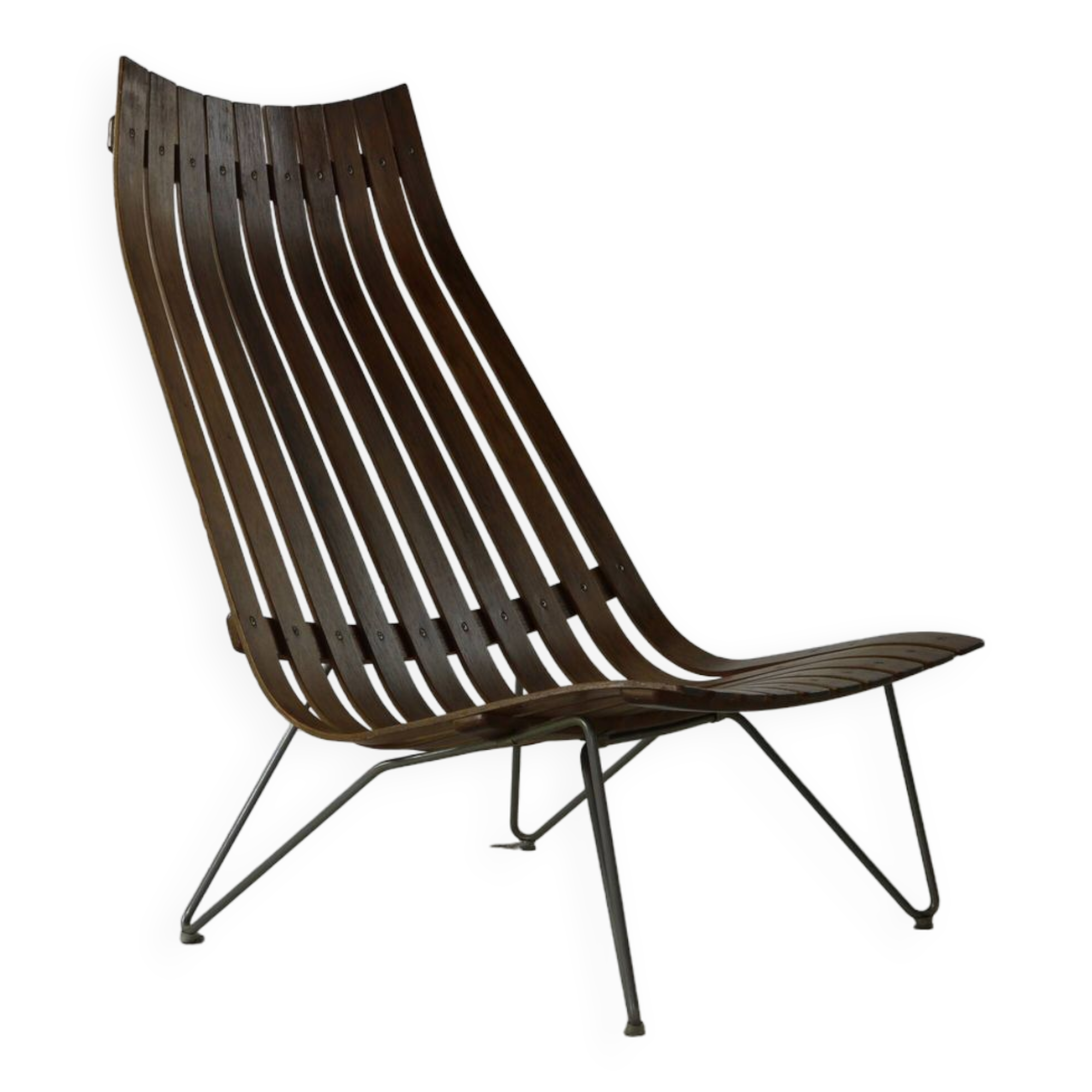 Nordic design easy chair by Hans Brattrud for Hove Möbler