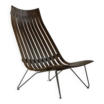 Nordic design easy chair by Hans Brattrud for Hove Möbler