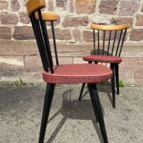 2 chairs Baumann 1950