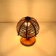 Lampe à poser en rotin, Italie années 60