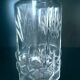 Carafe à whisky en verre taillé vintage 25 cm