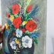 Flower bouquet painting