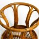 Pair of beautiful rare original 1960's Italian bamboo stools