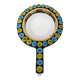 Hand mirror "Cléo" – Mithé Espelt, 1950s