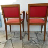 Pair of bridge chairs