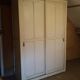 Large Parisian wardrobe with sliding doors