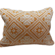 Orange ethnic cushion