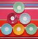 6 saucers Sarreguemines