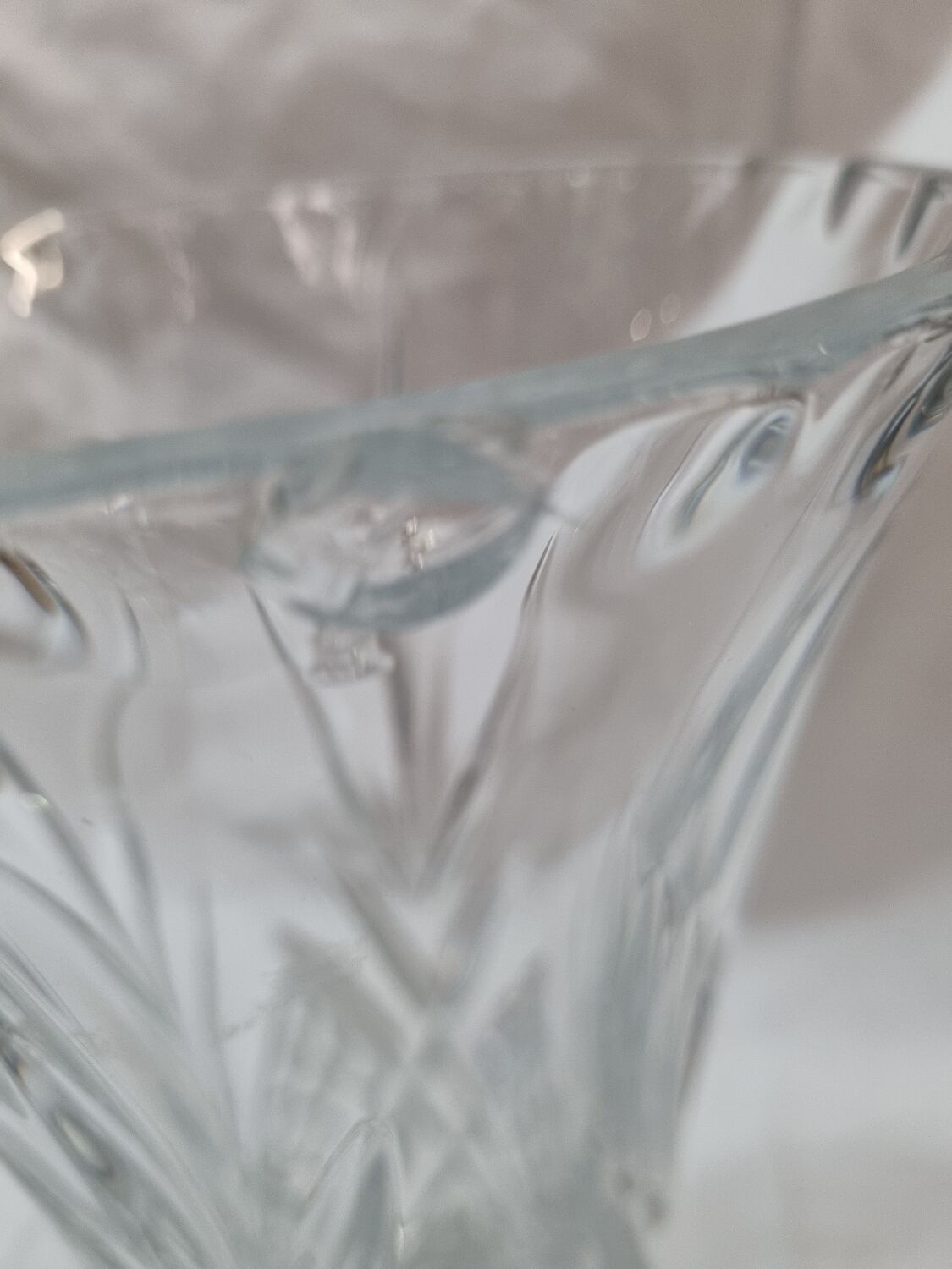 Arc crystal vase from 1980