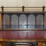 Demi-Lune Desk in Leather by Patrick Beakey Dublin circa 1850