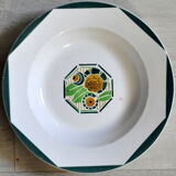 Old plates decor "art nouveau"