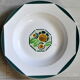Old plates decor "art nouveau"