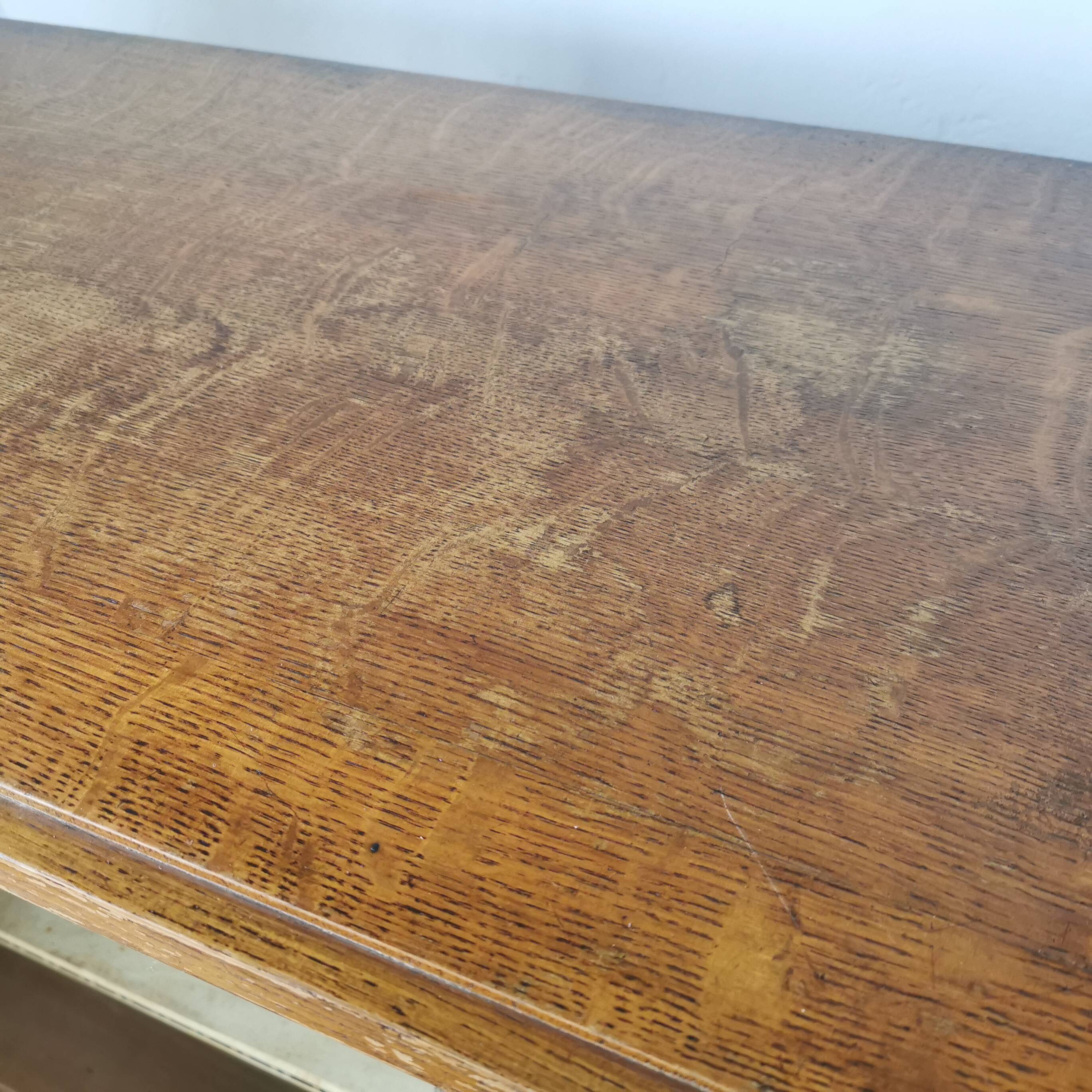 Large vintage sideboard 1950 compass feet