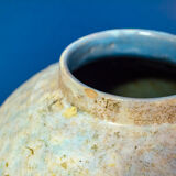 Ceramic vase illegible signature italy 60s