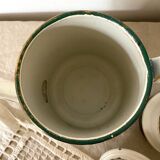 Antique coffee maker in enamelled sheet metal