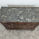 Restoration period chest of drawers with bronze ornaments
