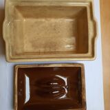 Glazed terracotta terrine