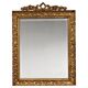 Miroir ancien en bois doré, style néoclassique, 19ème siècle
