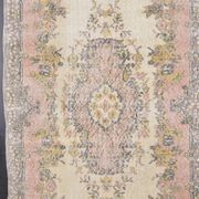 Oushak Small Floral Rug sku1371
