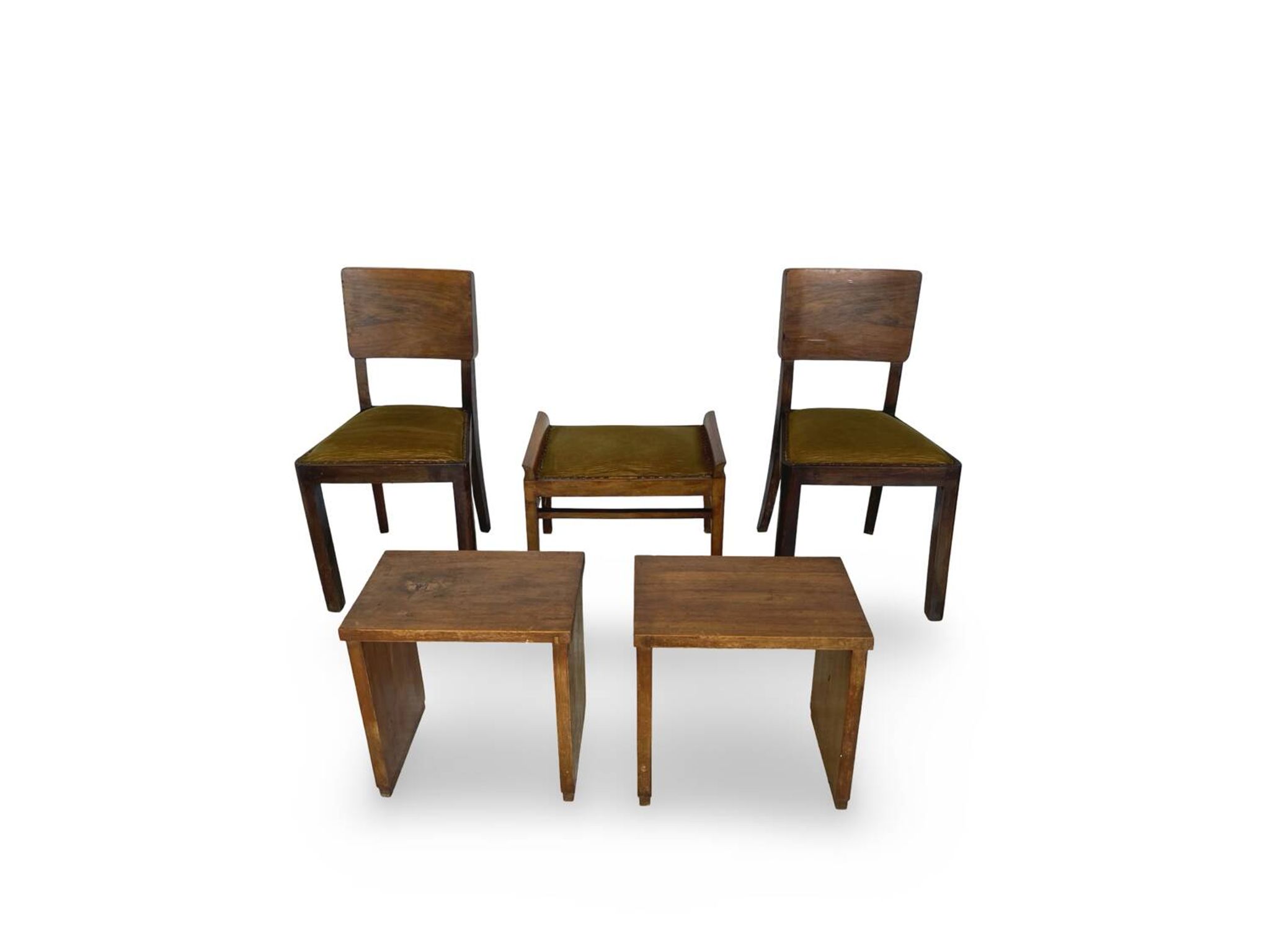 Seating armchair group, 1920s