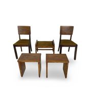 Seating armchair group, 1920s