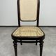 Set of 4 bentwood dining chairs by Thonet.