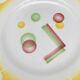 Dinner plates “Planètes” Collection Digoin Sarreguemines – MPM0324VLP1