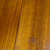 Teak table and exotic wood made in France