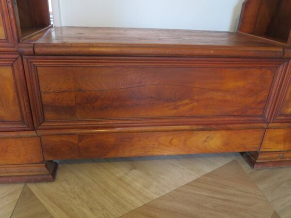 Ancien Banc coffre  - Style Louis Philippe  - Assise coffre – bois Massif