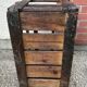 Old wooden bottle box