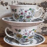 Two vintage wood & sons english lunches "dorset" service