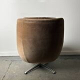Rodney Kinsman Mid-century 1960s corduroy swivel lounge chair