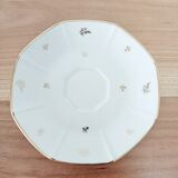 Coffee set in white and gold porcelain