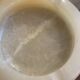 Round stone ashtray