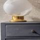 Pair of Murano glass table lamps – Italy, 1970s